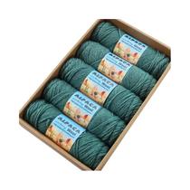 500g De Fio De Alpaca, 5 Meadas De Lã Grossa Para Tricô Manual, Material DIY Para Suéteres, Casacos,