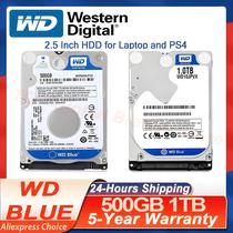 500GB 1TB Western Digital WD Azul Unidade De Disco Rígido Interno Para Notebook Portátil PS4 Slim