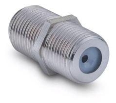 500pcs Emenda F Femea Femea Coaxial Rg59 Rg6 Cabo Conector