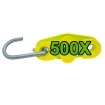 500pcs Esticador P/ Fio Fe (drop) Fibra E Cabo Utp Amarelo