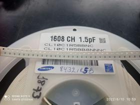 500x Capacitor 1,5pf/50v 0603 Smd 0,8x1,6mm Np0 Samsung