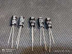 500x Capacitor Eletrolítico 1uf/100v 85º Bipolar 5x11mm