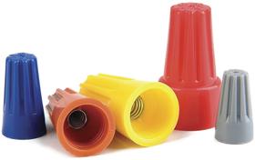 500X Conector De Torção Elétrico Emenda Fios Cabos 0,8 A 8Mm