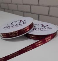 50m Fita De Cetim Personalizada N3 - 1,5cm