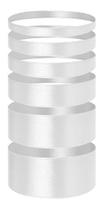 50m Rolo Fita De Cetim Mimosa N.2 10mm X 50 Mts C/3un = 150m