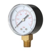 50mm 0 ~ 60psi 0 ~ 4bar Filtro De Piscina Medidor De Pressão De Água Manômetro 1/4 "Rosca NPT