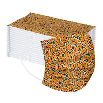50pc adulto Halloween impressão personalizada máscara descartável de três camadas