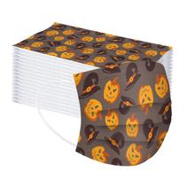 50pc adulto Halloween impressão personalizada máscara descartável de três camadas