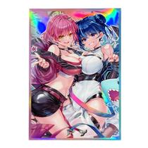 50PCS 63x90mm Capas De Cartão Holográficas HD Para Cartas De Jogo YGO Capas De Jogos De Tabuleiro