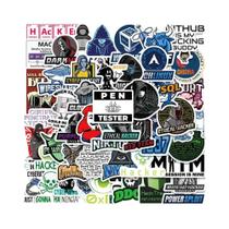 50PCS Adesivos De Programação Para Malas, Skateboards, Laptops, Motocicletas, Brinquedos, Capacetes