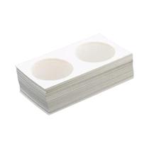 50PCS Estojo Protetor De Cartão Quadrado Para Moedas, Armazenamento De Moedas Comemorativas