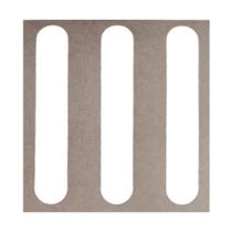 50pçs gabarito instalação elemento direcional adesivado/cola