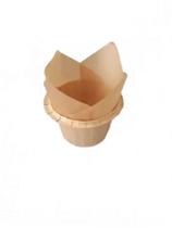 50pcs High-end Tulip Cup Lotus Cap Paper Cup, Roll-edge Cake - Wokex