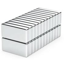 50pcs. Imã De Neodimio Retangular 20x10x4mm - N35