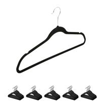 50un Cabide Aveludado Premium Antideslizante 44,7CM adulto