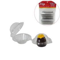 50un Embalagem Individual p/ Doce até 60g Blister Bolha Flip