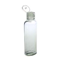 50un Frasco Pet Oval II 60ml com Tampa Flip Top