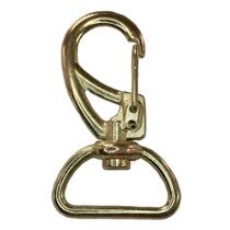50un Mosquetão 20mm Dourado Fecho Gancho Alça Bolsas Mochila
