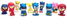 50Un Sonic Miniaturas Crianças Brinquedo Coleção