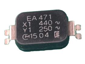 50x Capacitor Ceramico 470pf/250v Smd 10% 6x11,4mm Murata