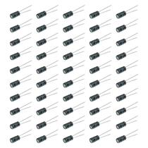 50x Capacitor Eletrolítico 100uf x 35v 105º Kit c/50 Peças