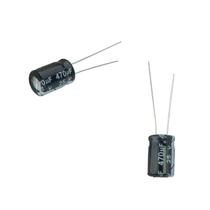 50x Capacitor Eletrolítico 470uf x 25v 105º Kit c/ 50 Peças