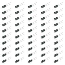 50x Capacitor Eletrolítico 47uf x 50v 105º Kit c/50 Peças 50x Capacitor Eletrolítico 47uf x 50v 105º Kit c/50 Peças
