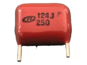 50x Capacitor Poliester 120nf/250v = 120k/250v 5% 7,5mm Pre