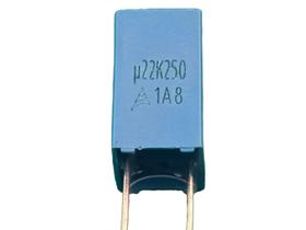 50x Capacitor Poliester 220nf/250v = 220k/250v 5mm 5% Epcos