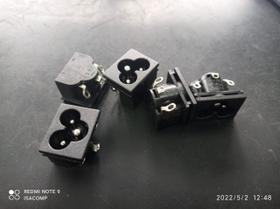50x Conector Tripolar p/ Fonte notebook Tu-333 2,5amp 250v 50x Conector Tripolar p/ Fonte notebook Tu-333 2,5amp 250v