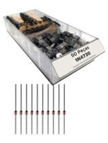 50x Diodo Zener 3.9V 1W 1N4730 Regulador de Tensão 50x Diodo Zener 3.9V 1W 1N4730 Regulador de Tensão