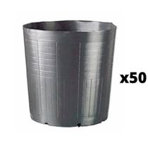50X Embalagem Para Muda Sem Alça (2,8L) Preto NUTRIPLAST