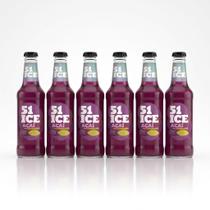 51 Ice Açaí com Guaraná 275ml Pacote com 6 Bebida Mista Alcoólica Gaseificada Adocicada