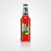 51 Ice Melancia 275ml Caixa com 6 Unidades Bebida Mista Alcoólica Gaseificada Adocicada Sabor Melancia