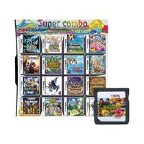 510 Em 1 3DS NDS Cartão De Jogo Combinado Coleção Pokémon Cassete 482 IN1 208 500
