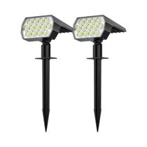 52 Luzes Solares LED Para Exterior IP65 À Prova d'Água Com 3 Modos De Iluminação Para Caminhos,