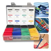530 Tubo Termo Retrátil Colorido Reparos Maleta Organizadora 530 Tubo Termo Retrátil Colorido Reparos Maleta Organizadora