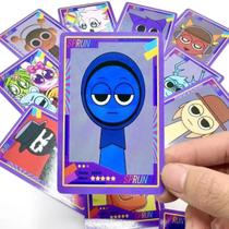 54 Peças De Photocard Lomo HD Dupla Face Com Desenhos Animados, Cartões De Visita, Caixa Sprunki,