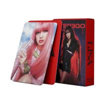 55 Peças BP LISA Alter Ego Cartão De Fã De Celebridade Cartão Postal PhotoCard LOMOCard Produtos
