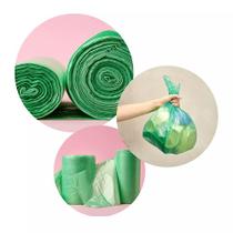 55 Un Saco De Lixo Em Rolo 30l Verde