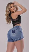 57052 - rhero shortinho jeans feminina lançamento