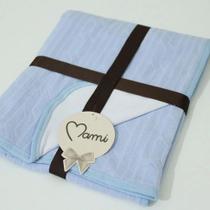 5708 Manta Bebe Tricot Forro Malha Mami Maternidade Enxoval