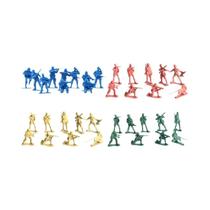 5cm Mini Figuras De Ação Dos Homens Do Exército 30 Pçs Ornamento De Plástico Decoração De Mesa De