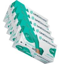 5cxs luvas proced látex c pó lano-e unigloves verde 100un 5cxs luvas proced látex c pó lano-e unigloves verde 100un