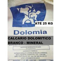 5KG CALCÁRIO BRANCO DOLOMÍTICO AGRICOLA - Correção Solo - Calcário Agricola Mineral BRANCO