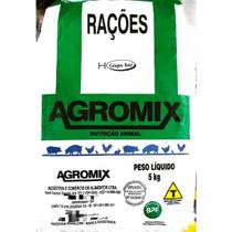 5KG MIX CEVÃO PELETIZADO GROSSO - Ração Para Ceva Tilápia Pescaria - AGROMIX