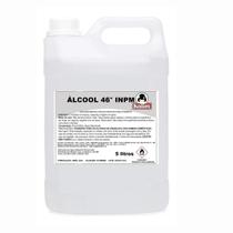 5l Álcool Etílico Hidratado 46º INPM Pureza Para Higienização Limpeza Bactericida Hospitalar - kalim