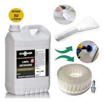 5l Produto Lavagem A Seco De Sofá Estofados + Bico + Escova - Eco Wash