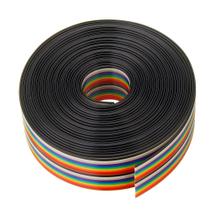 5M 1.27mm Pitch Ribbon Cable 20P Flat Color Rainbow Ribbon C