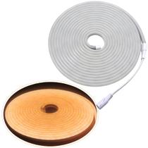 5m Mangueira Fita Led 12v Neon Corte2,5cm Alto Brilho+ Fonte